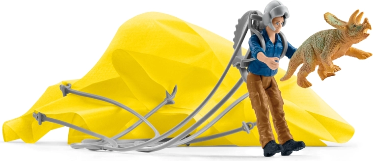 Schleich dinosaury parašutistická záchranná jednotka