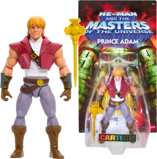Masters of the Universe Prince Adam figúrka 14 cm s doplnkom