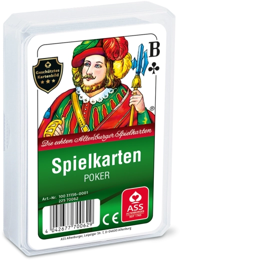 ASS Altenburger pokerové karty – francúzsky list