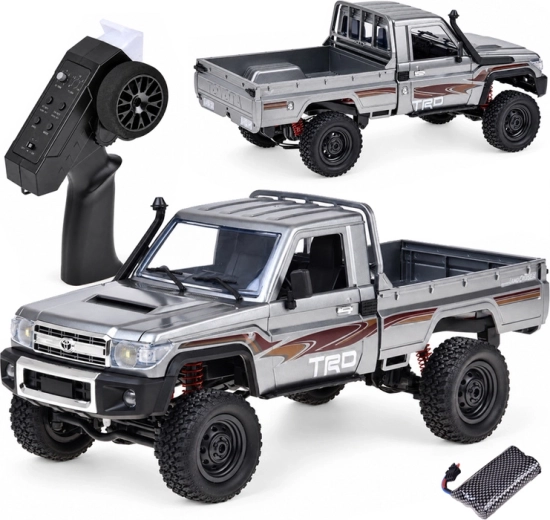 Diaľkovo ovládaný model Toyota Land Cruiser Pickup 4×4 v mierke 1:12