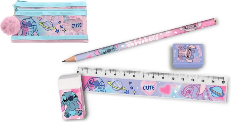 Písacia sada v puzdre Stitch