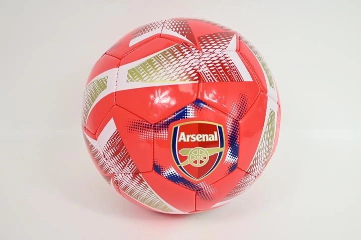 Futbalová lopta Arsenal špirála, veľkosť 5
