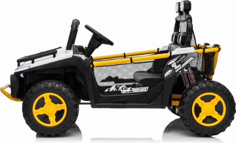 Elektrické autíčko UTV SPEED buggy – biele, 24 V
