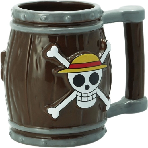 One Piece 3D keramický hrnček Barrel - 1 kus