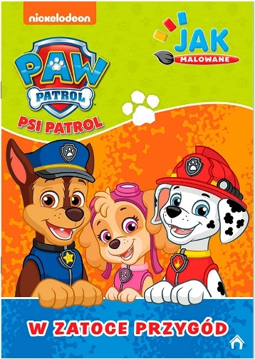 Paw Patrol: Ako maľované – Zátoka dobrodružstiev, časť 1 – vodové omaľovánky