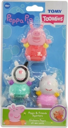 TOMY Peppa Pig figúrky do vody – sada 3 ks