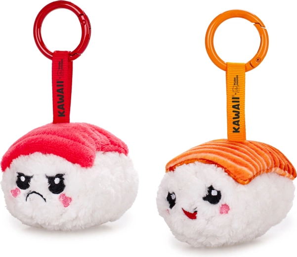 Plush Friends Kawaii plyšový prívesok na kľúče sushi nigiri 8 cm - 1 kus