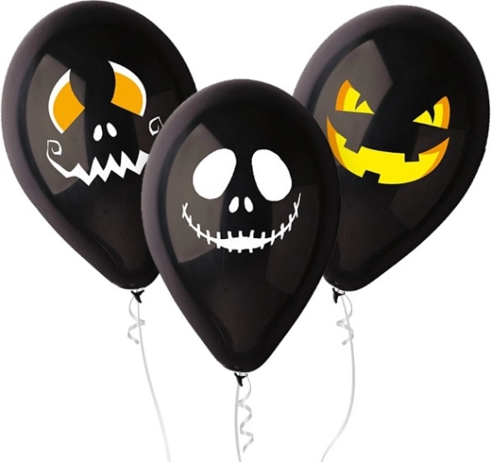 Balónik Gemar 12" pastel premium Halloween tváre - 1 kus