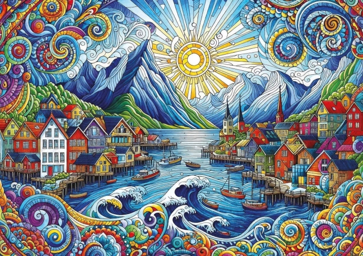 Puzzle Art Puzzle Keltský vietor 1500 dielikov