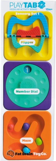 Fat Brain sada senzorických hračiek PlayTab Tile Set 1