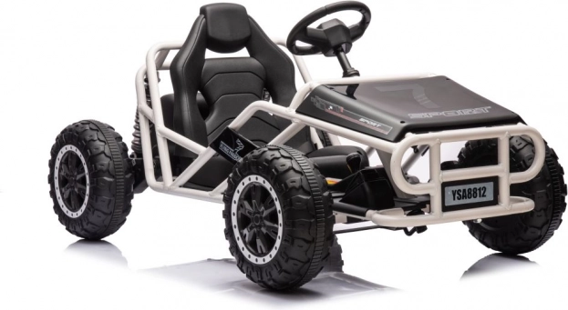 Elektrické detské auto Buggy čierne 24V