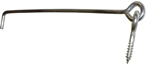 Háky na okná a dvere pozinkované – sada 10 ks