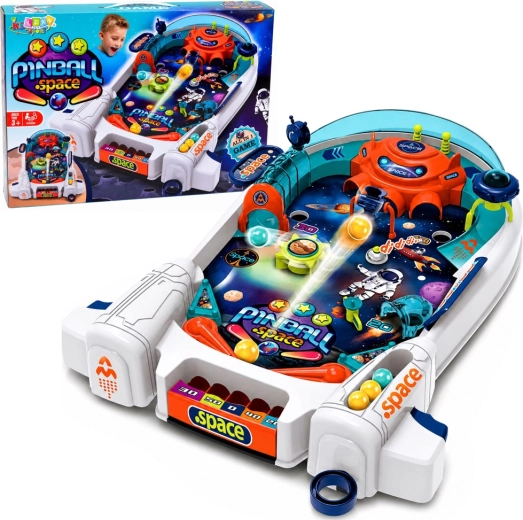 Pinball Space – kozmická pinballová hra s 8 guličkami