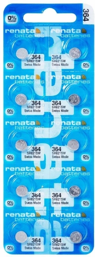 Renata 364 gombíková batéria 1,55 V (10 ks)