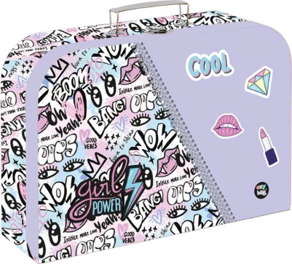 Kufrík z lamina 34 cm Funny Girl