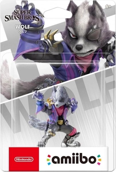 Amiibo figúrka WOLF – Super Smash Bros.