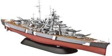 Plastový model vojnovnej lode BISMARCK
