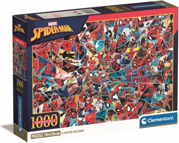 Puzzle 1000 dielikov Kompaktný Spider-Man