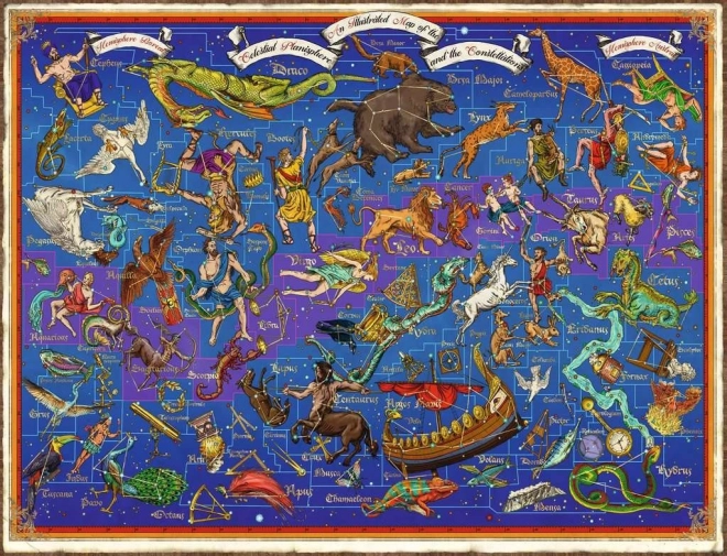 Ravensburger puzzle Súhvezdia 2000 dielikov