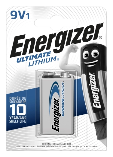 Energizer Ultimate Lithium 9V lítiová batéria