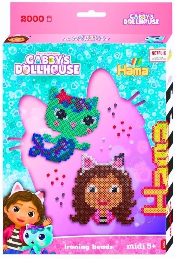 Darčekový box GABBY zažehľovacie koráliky MIDI