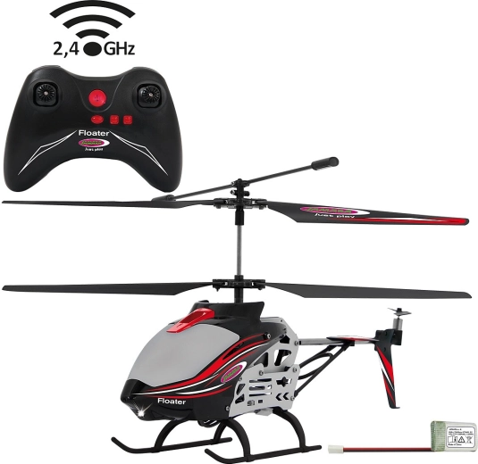 Jamara Floater RC vrtuľník s automatickým udržiavaním výšky 2,4 GHz, 3,5 kanála