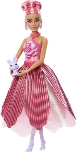 Barbie Petal Pop kvetinové prekvapenie – červená ruža