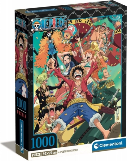Puzzle Compact Anime One Piece 1000 dielikov