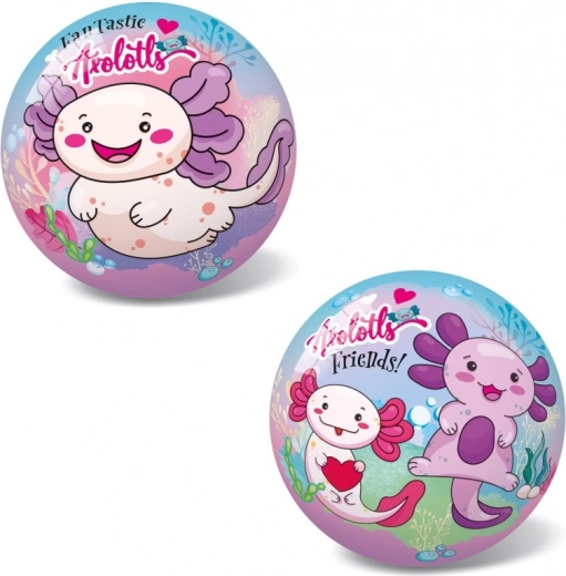 Lopta s motívom Axolotla 23 cm