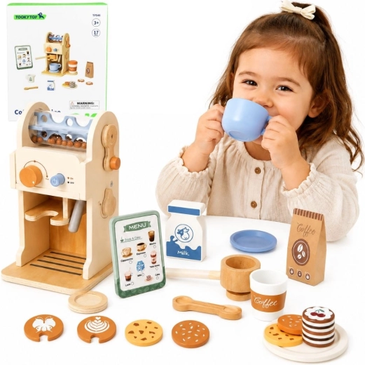 Drevený kávovar Barista TOOKY TOY