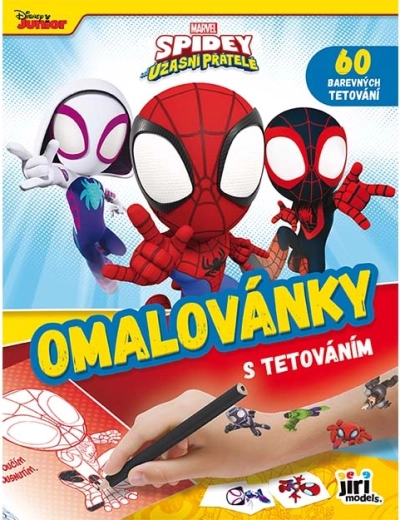 Omaľovánky s tetovaním Spidey