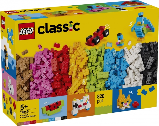 LEGO Classic kreatívne farebné kocky