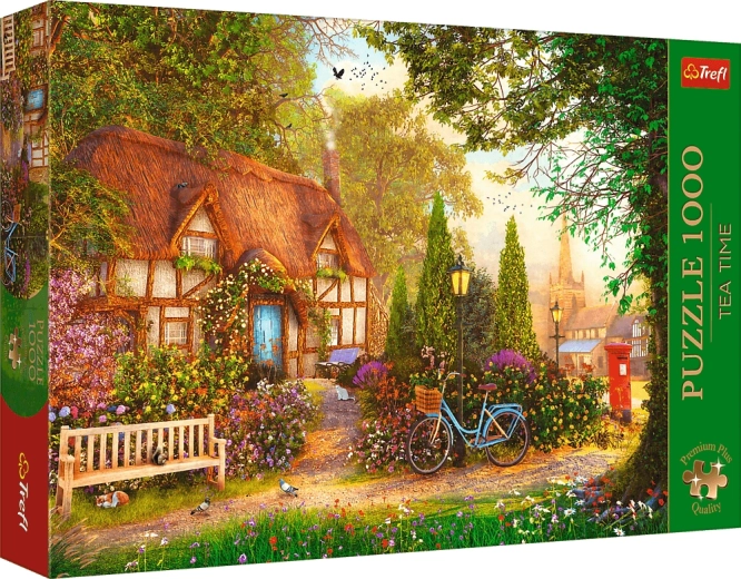 TREFL Puzzle Premium Plus Tea Time: Vidiecke stavanie 1000 dielikov