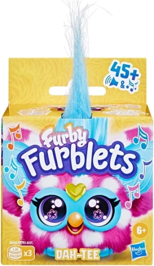 Furby Furblets Dah-Tee interaktívny mini plyšák s klipom