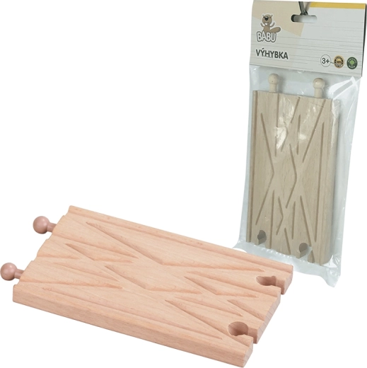 Babu vláčiky dvojkoľajnicová rovná koľajnica 15 cm