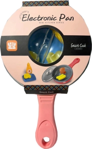 Kuchynský set s panvicou na batérie meniaci farbu jedla