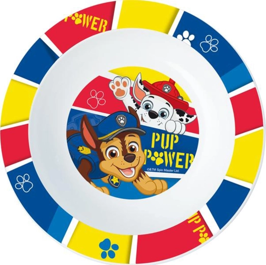 Plastová miska PAW PATROL 16 cm modrá