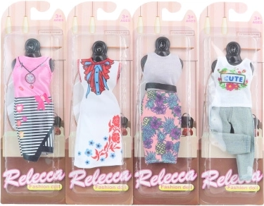 Šatičky pre bábiku 12,5 × 5,5 cm