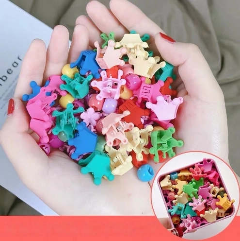 Žabie spony do vlasov - korunka