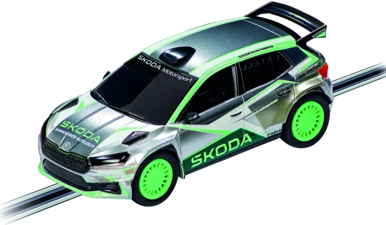 Auto pre autodráhu Škoda Fabia RS Rally 2 1:43 Carrera GO!!!