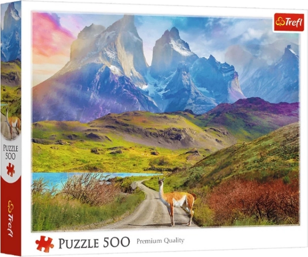 Puzzle 500 dielikov Lama v Patagónii