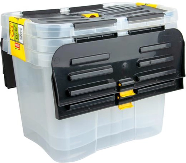 Sada 3 úložných boxov Dragon 15 l