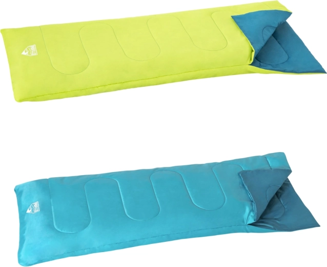 Spací vak Bestway Evade 15 zelený alebo žltý 180 × 75 cm