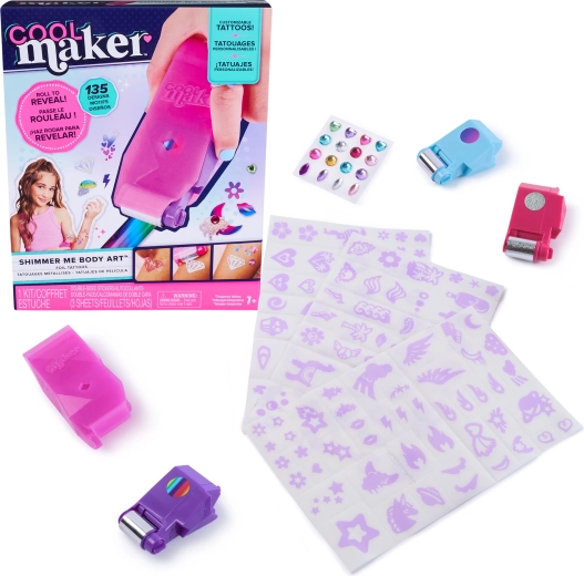 Tetovacia sada pre deti Cool Maker
