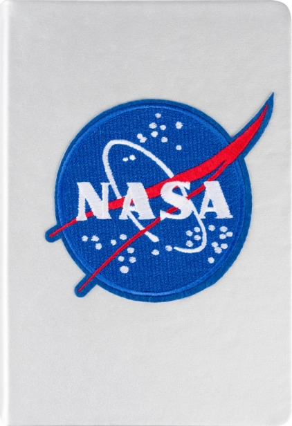 Poznámkový blok BAAGL NASA strieborný, linajkovaný