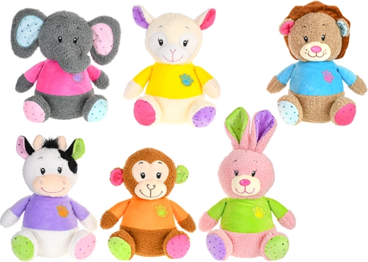 Plyšové sediace zvieratko 25 cm, viac druhov