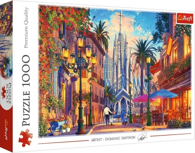 Puzzle 1000 - Barcelona, Španielsko