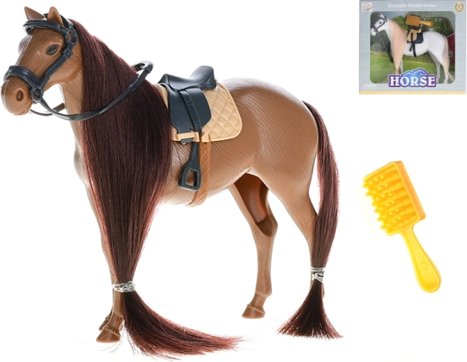Figúrka koňa 15 cm s doplnkami