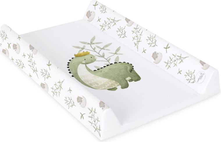 Ceba Baby pevná prebaľovacia podložka na postieľku Ultra Light Dino King 50 × 70 cm