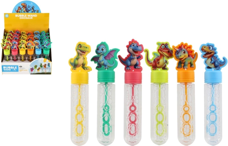 Bublifuk dinosaurus 15 cm (6 druhov) – 24 ks v boxe